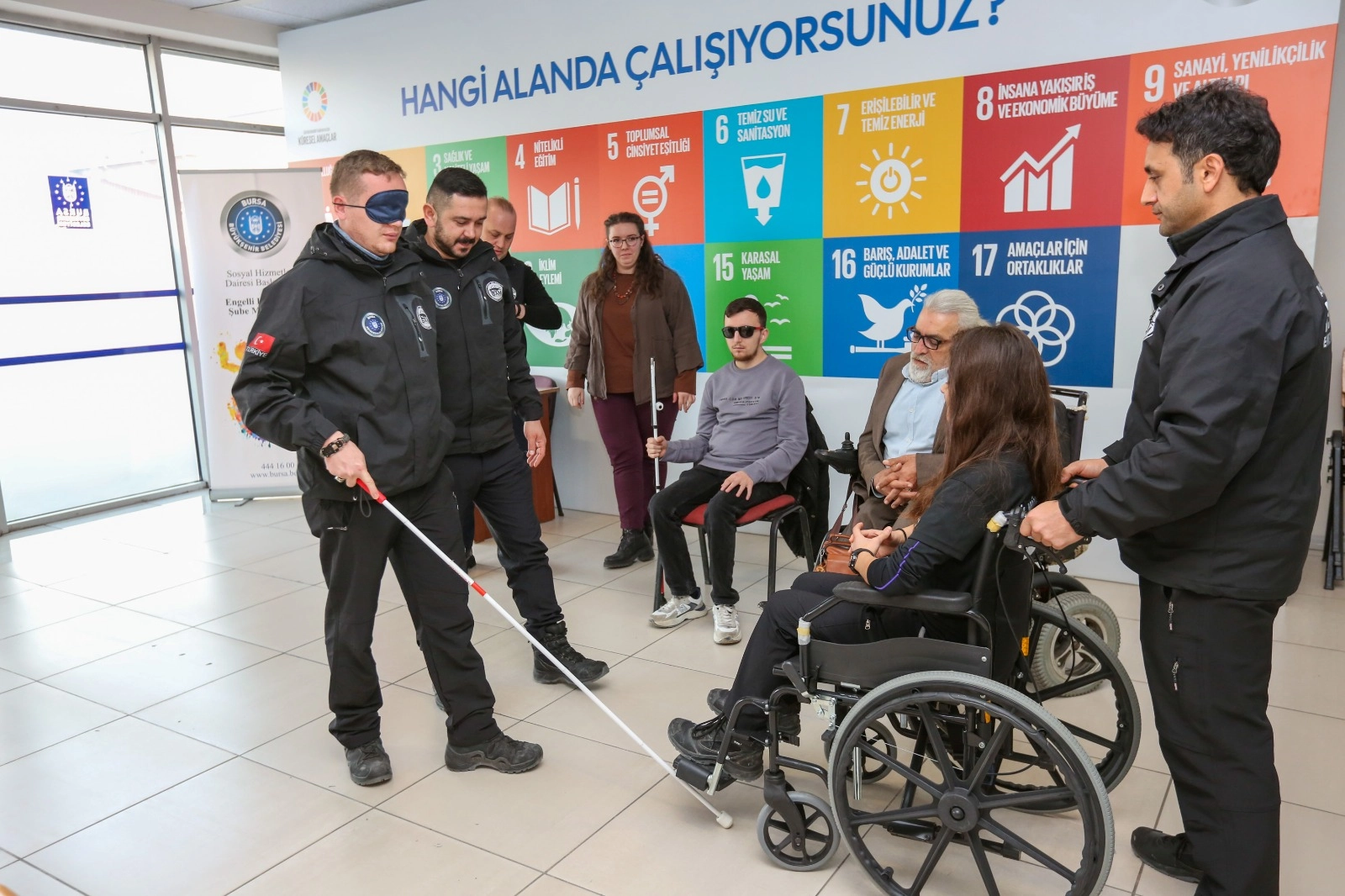 Bursa'da afetlere 'engelsiz' hazırlık