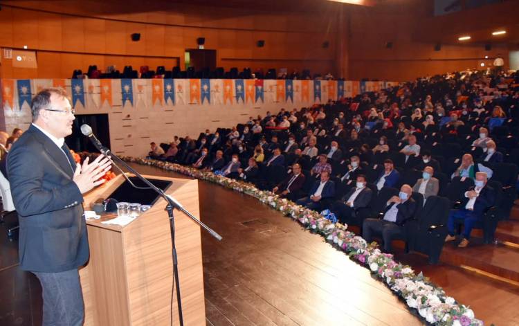 Bursa'da AK Parti Osmangazi'de danıştı