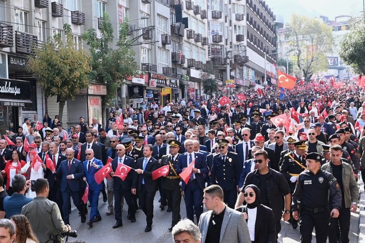 Bursa'da Cumhuriyet coşkusu