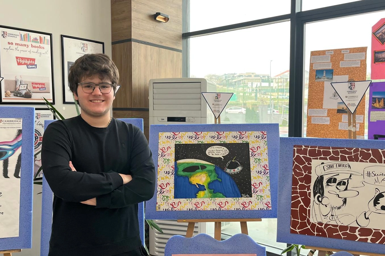 Bursa'da hem karne heyecanı, hem çevre bilinci