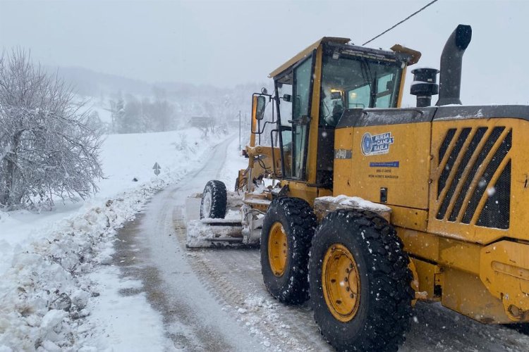 Bursa'da kar mesaisi