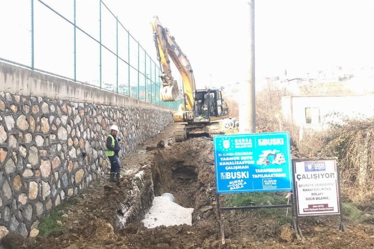 Bursa Gemlik'te Büyükşehir'den altyapı atağı