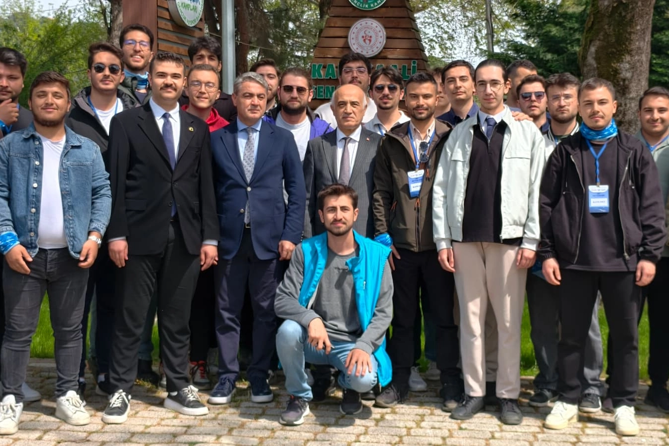 Bursa Gemlik'te Kaymakam Canbaba “Mavi Vatan Kampı”nda Buluştu