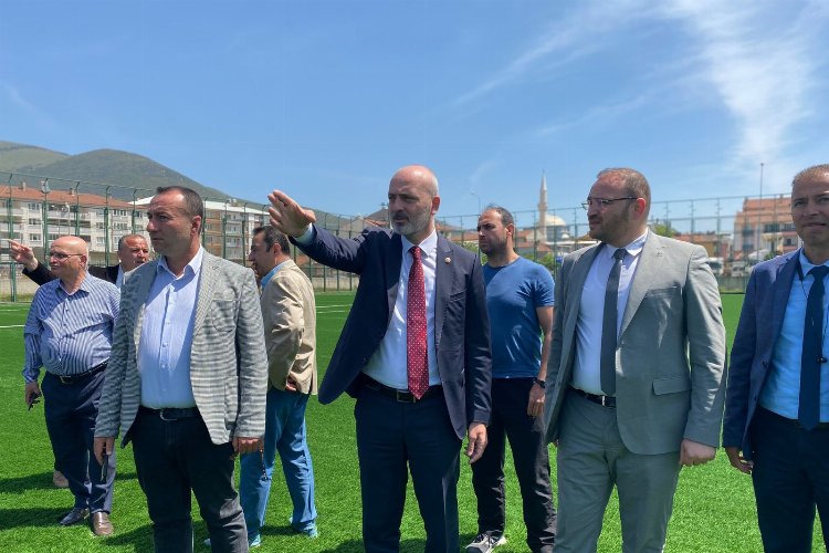 Bursa Gemlik'te spor yatırımı 