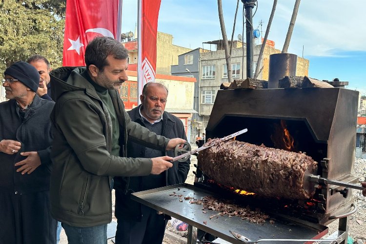 Bursa Gürsu'dan Adıyaman'a 'cag kebaplı' moral