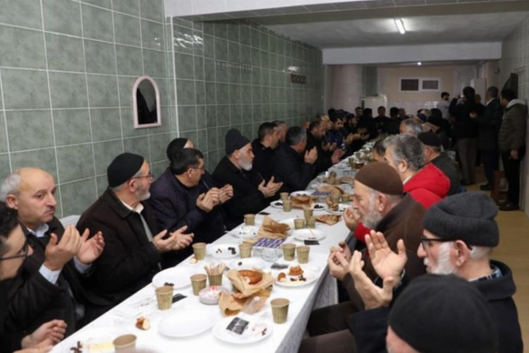 Bursa İnegöl'de 'Bereket Sofrası' kuruldu