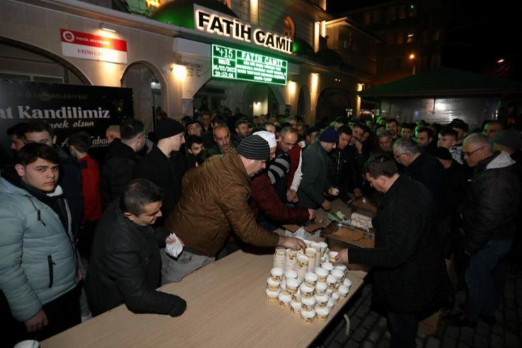 Bursa İnegöl'de 'Kandil Helvası' geleneği