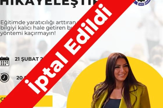 Bursa İnegöl'de “Öğretimde Hikayeleştirme” semineri ertelendi