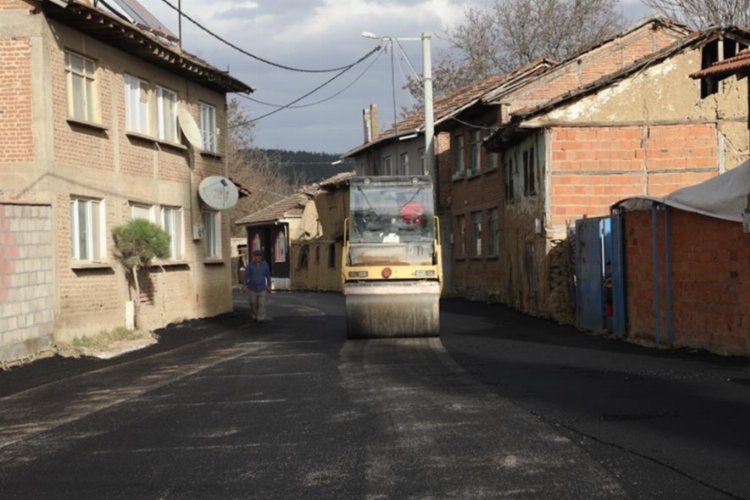 Bursa İnegöl'de Şipali'nin yolları yenileniyor