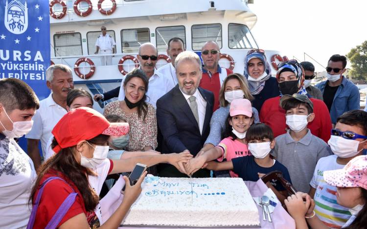 Bursa koylarında ücretsiz mavi tur keyfi