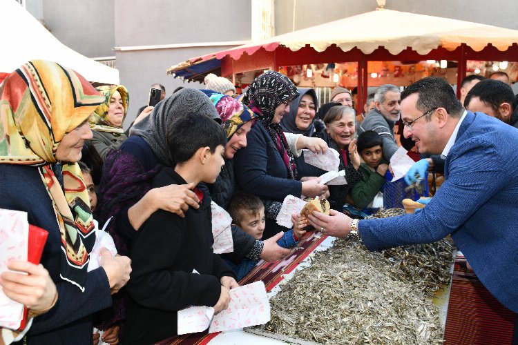 Bursa Mustafakemalpaşa'da Karadeniz rüzgarı