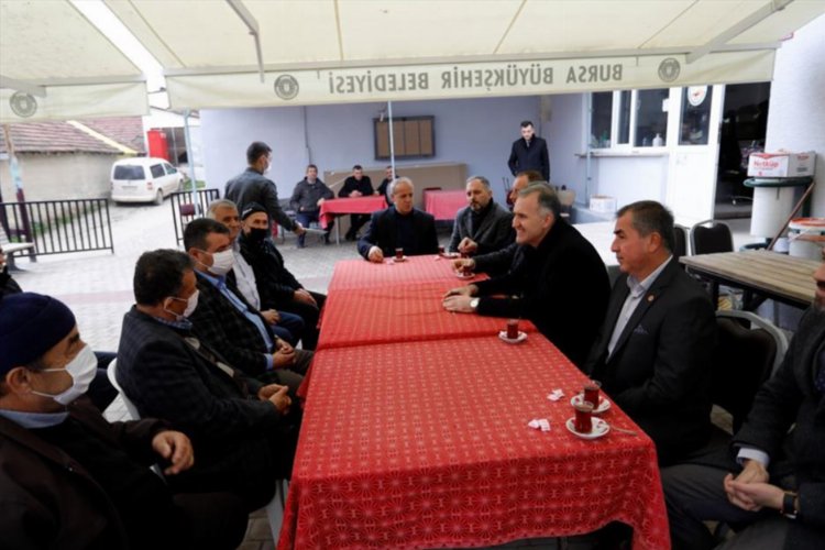 Bursa İnegöl'de Kozluca Mahallesi Yeni Meydan ve Konağına kavuştu 