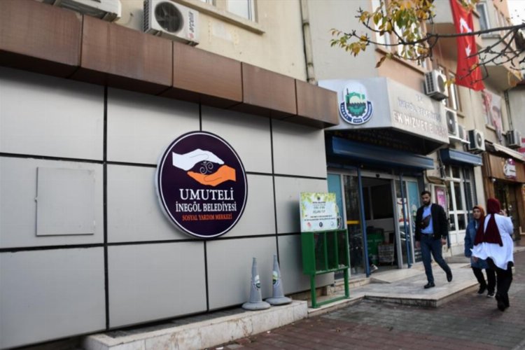 Bursa İnegöl'de Umuteli Market kartları yenilendi 