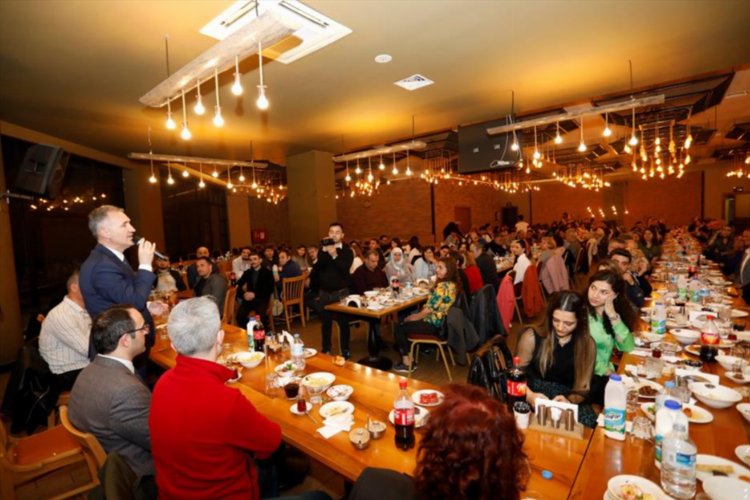 Bursa İnegöl'ün kültür sanat ekibi iftarda buluştu 