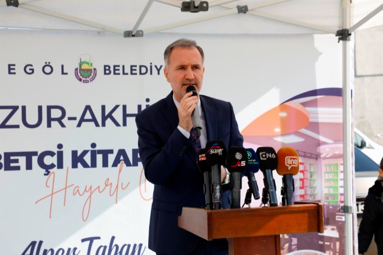 Bursa İnegöl'ün Nöbetçi Kitaphanesi açıldı 