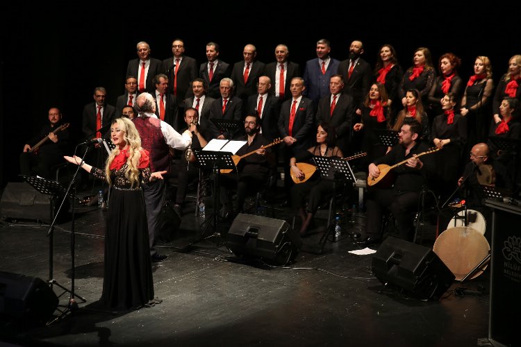 Bursa Nilüfer'de THM Korosu'ndan yılın ilk konseri