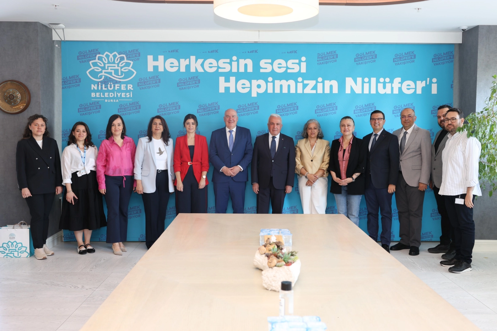 Bursa Nilüfer, Portekizli kardeşi Castelo Branco heyetini ağırladı