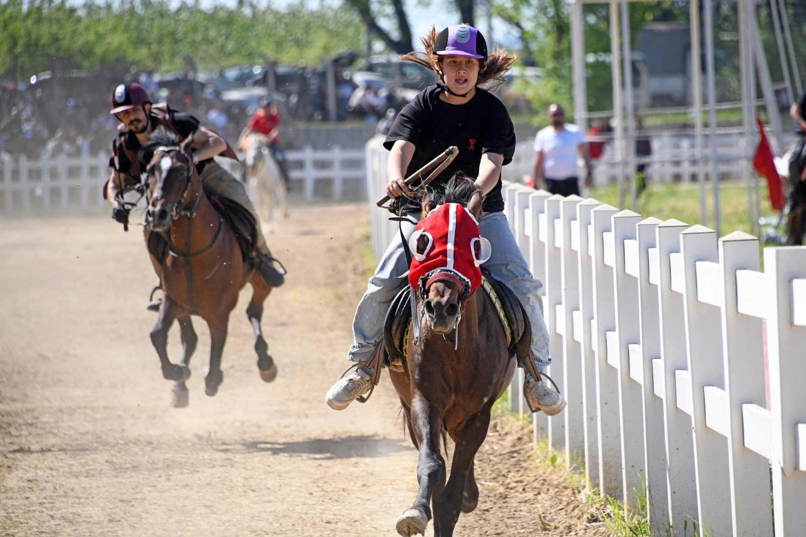 Bursa’nın Fethi’nin 700’üncü yılında 'Rahvan At Yarışları' heyecanı... 78 at birinciliğe koştu
