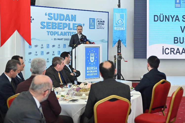 Bursa'nın 'sudan sebepleri'ni anlattı