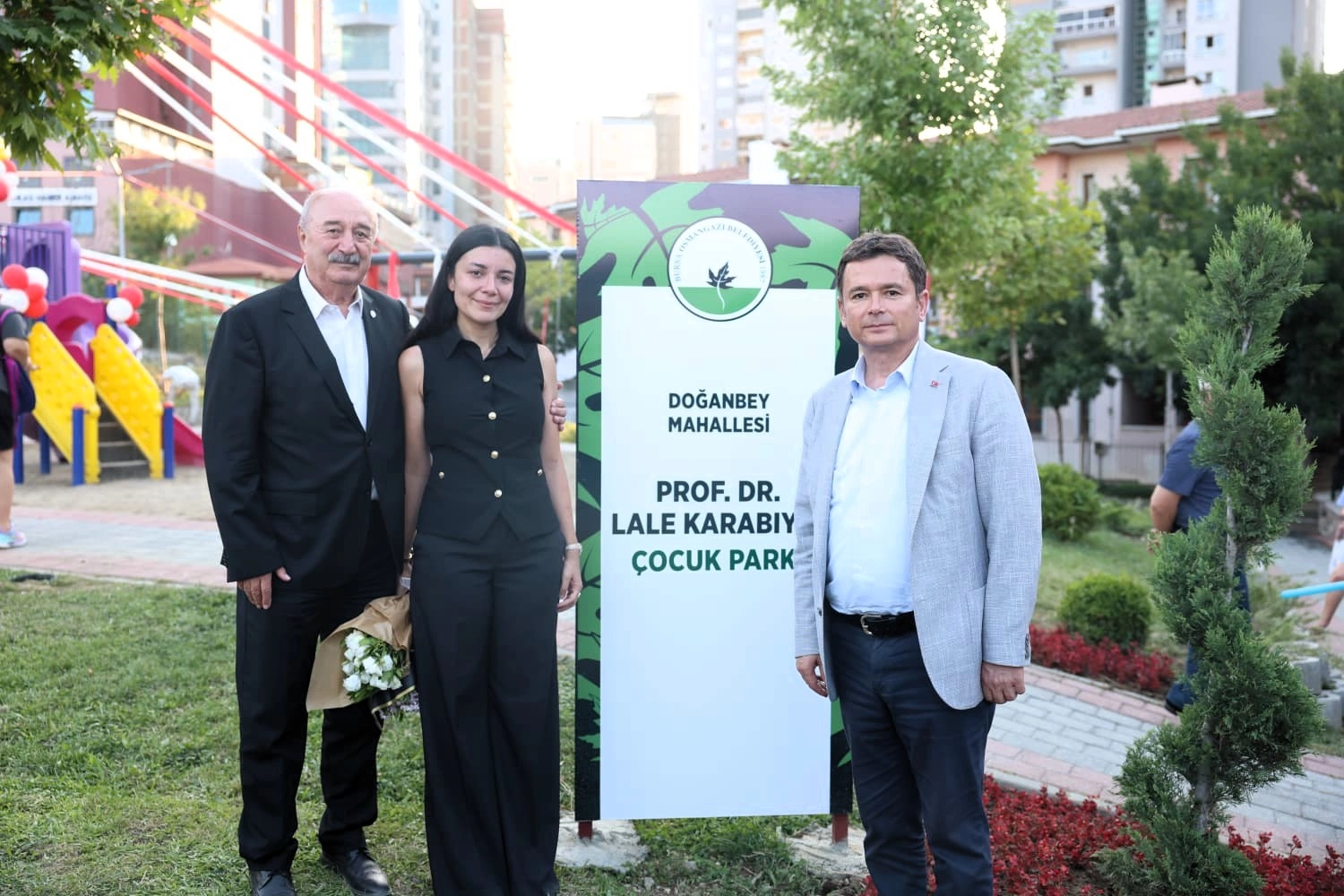 Bursa Osmangazi’de Lale Karabıyık’ın adı çocuk parkında yaşatılıyor