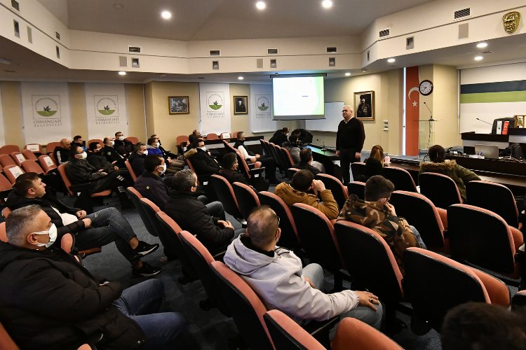 Bursa Osmangazi personeline iş güvenliği eğitimi 