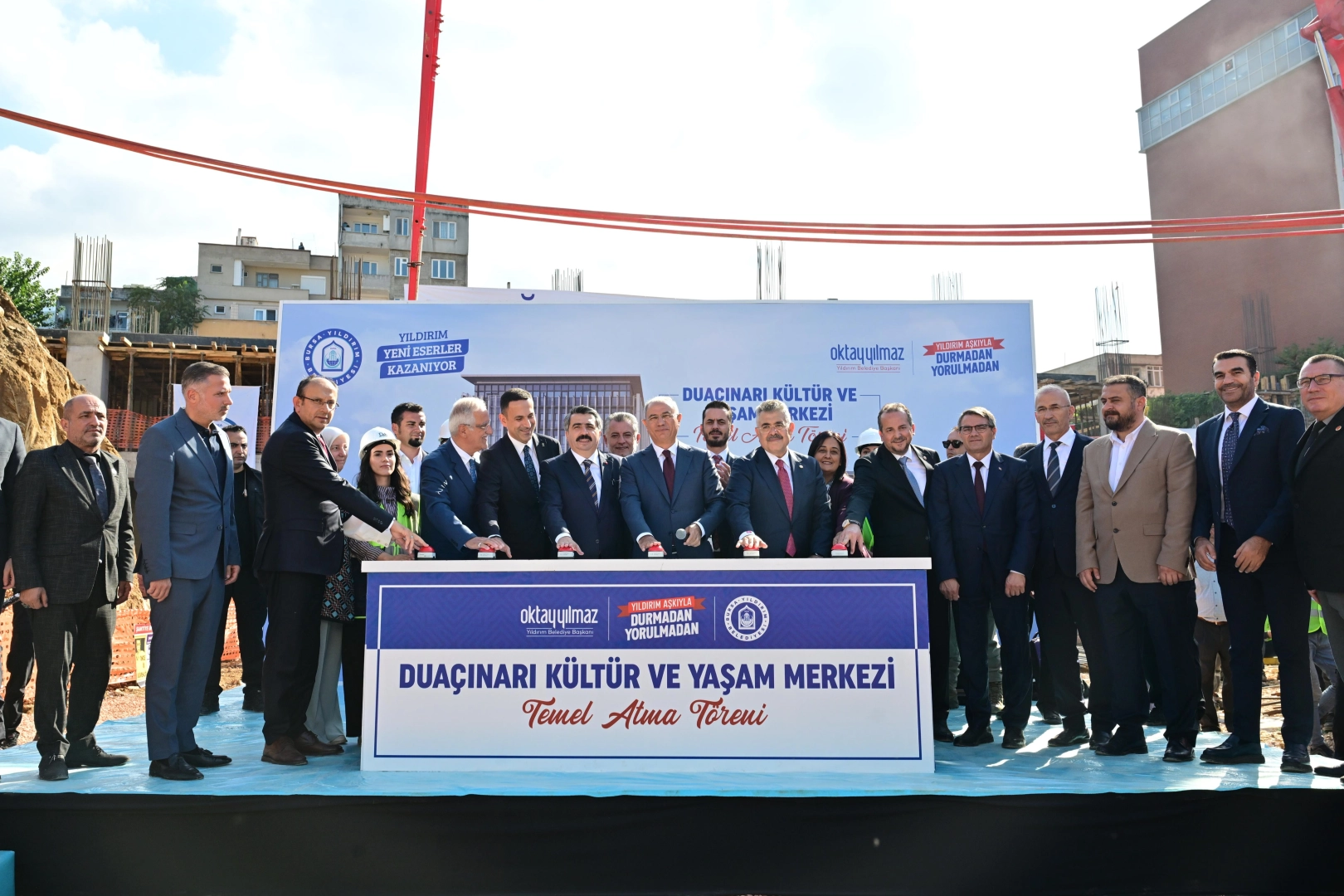 Bursa Yıldırım'a 2 milyar TL'lik dev yatırım... Vizyon projeye ilk harç döküldü