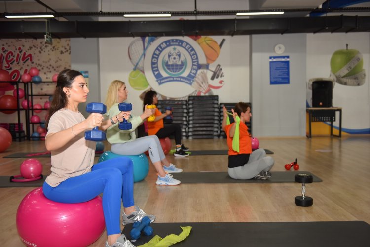 Bursa Yıldırım Belediyesi'nden kadınlara özel spor salonları 