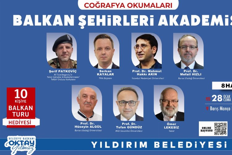 Bursa Yıldırım'da Balkan turu hediyeli akademi