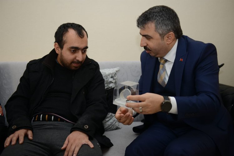 Bursa Yıldırım'da Başkan Yılmaz'dan 'özel' ziyaret