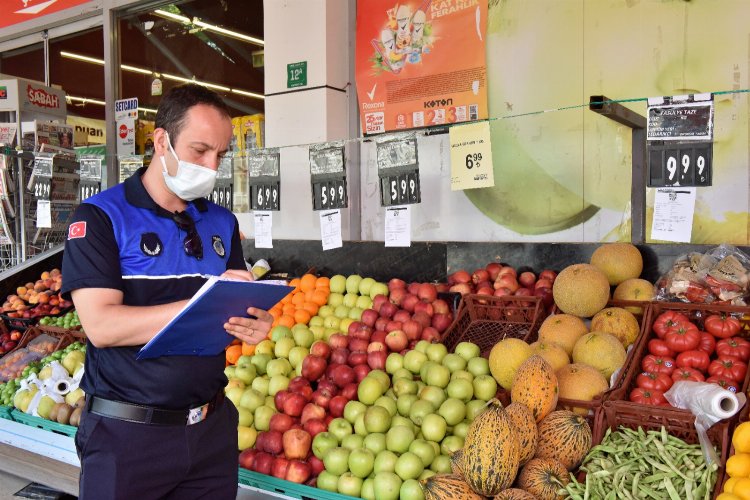 Bursa Yıldırım'da fahiş fiyat denetimi