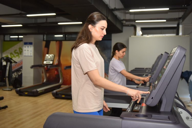 Bursa Yıldırım'da hem spor, hem diyete devam