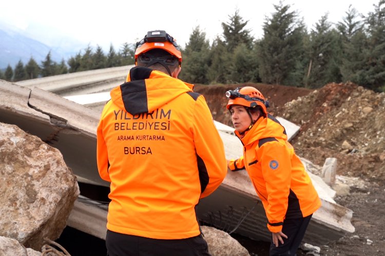Bursa Yıldırım'da nefes kesen tatbikat 
