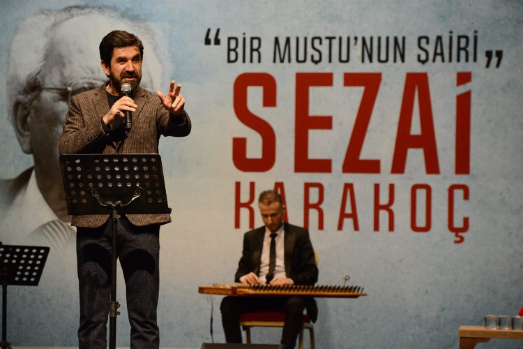 Bursa Yıldırım'da 'Sezai Karakoç' anıldı 
