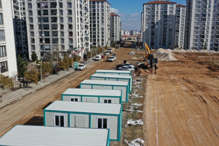 Bursa Yıldırım'dan Malatya Yeşilyurt'a konteyner kent