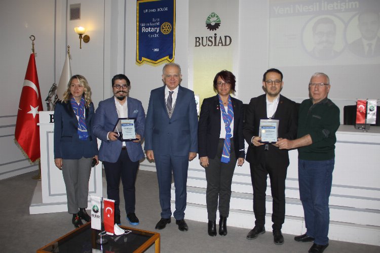 BUSİAD ve Yıldırım Bayezid Rotary Kulübü “Yeni Nesil İletişim” i konuştu 