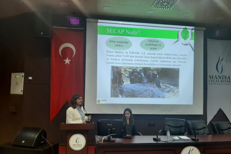 Büyükşehir’in çevreci yatırımları, Manisa CBÜ’de anlatıldı
