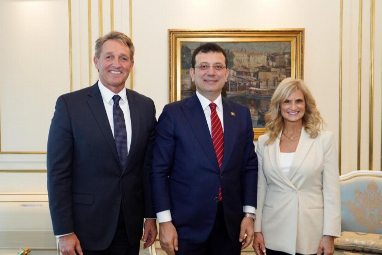 Büyükelçi Flake'den İmamoğlu'na ziyaret 
