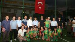 Camiler arası futbol turnuvası finali gerçekleşti