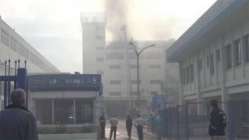 Çayırova, Cam Elyaf fabrikasında yangın