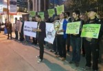 Cengiz Holding önünde protesto: Kuzey Ormanları'ndan elini çek