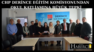 CHP Derince Eğitim Komisyonundan Okul Katliamına Büyük Tepki