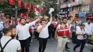 CHP Kocaeli’den Demokrasi ve Adalete Darbeye Karşı Yürüyüş