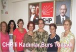 CHP’li Kadınlar,Burs Topladı