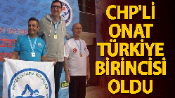 CHP’li Onat Türkiye birincisi oldu