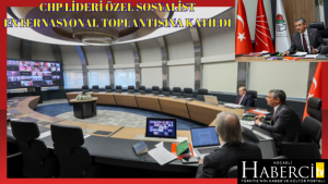 CHP Lideri Özgür Özel Sosyalist Enternasyonal Toplantısına Katıldı