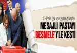 CHP'li Bekaroğlu 'iktidar pastası'nı Besmele'yle kesti