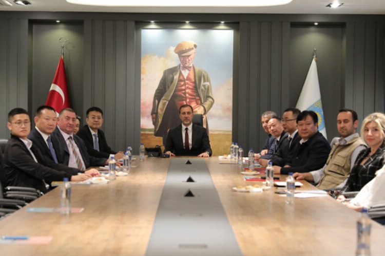 Çinli heyet Silivri'de tarımı araştırıyor