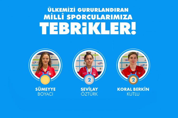 Cumhurbaşkanı Erdoğan'dan milli sporculara tebrik