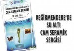 Değirmendere'de su altı cam-seramik sergisi