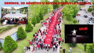 Derince, 30 Ağustos’u Büyük Coşkuyla Kutladı